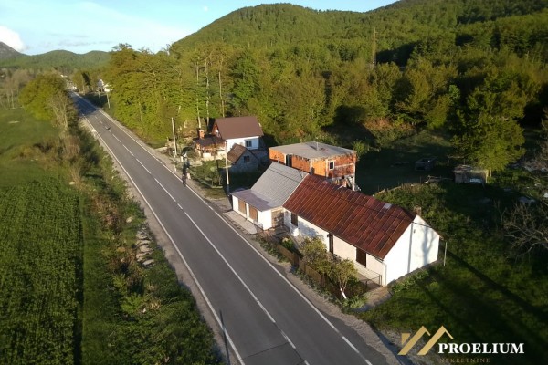  Ferienhaus Baška Oštarije, 70 m2, Baugrundstück 2284 m2