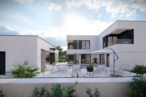 Luxury and modern villa with pool, Zaton (Zadar) New