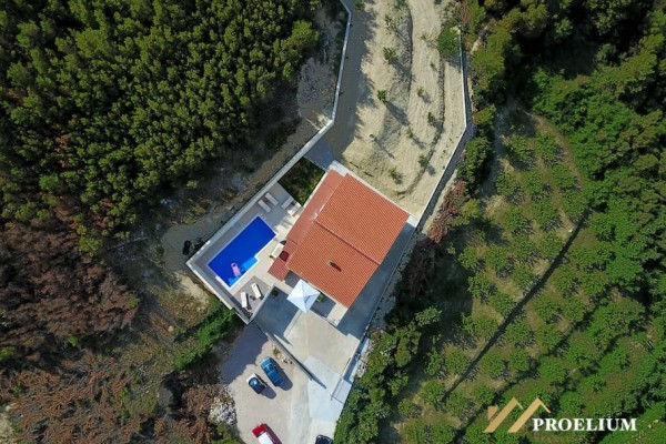  Villa with pool, 250.00m2 and garden 1250.00m2, Zrnovnica