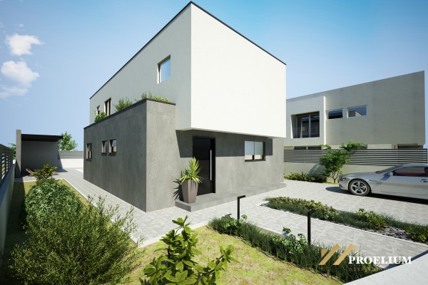 Villa in Zaton, 189 m2, new building, 2019.