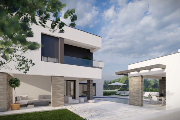 Luxury and modern villa with pool, Zaton (Zadar) New