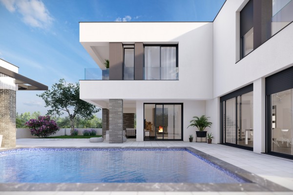  Luxuriöse und moderne Villa mit Pool, Zaton (Zadar) Neu