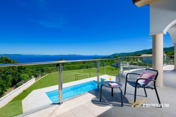  Luxury villa with pool, 350m2, Rabac