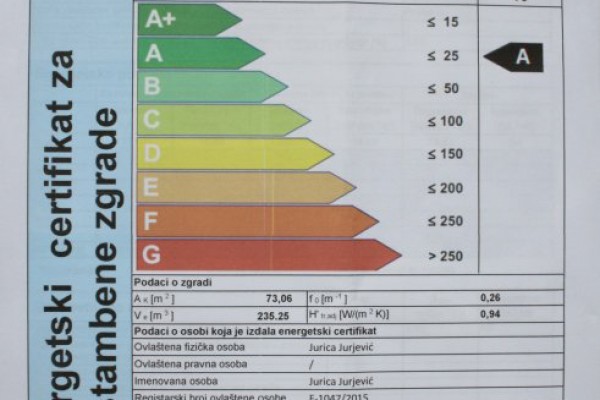  Appartamento a Zara, Jazine, appartamento 83,70 m2 + 2 posti auto in garage