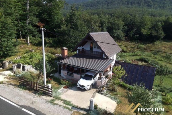  Holiday house Baške Oštarije, 70 m2, building land 2284 m2